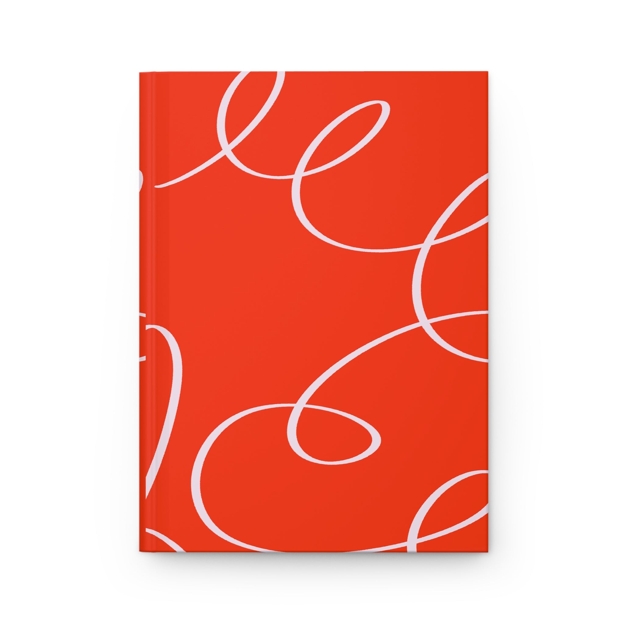 Red Scribble Hardcover Journal - Matte Notebook for Notes & Sketches | Journal