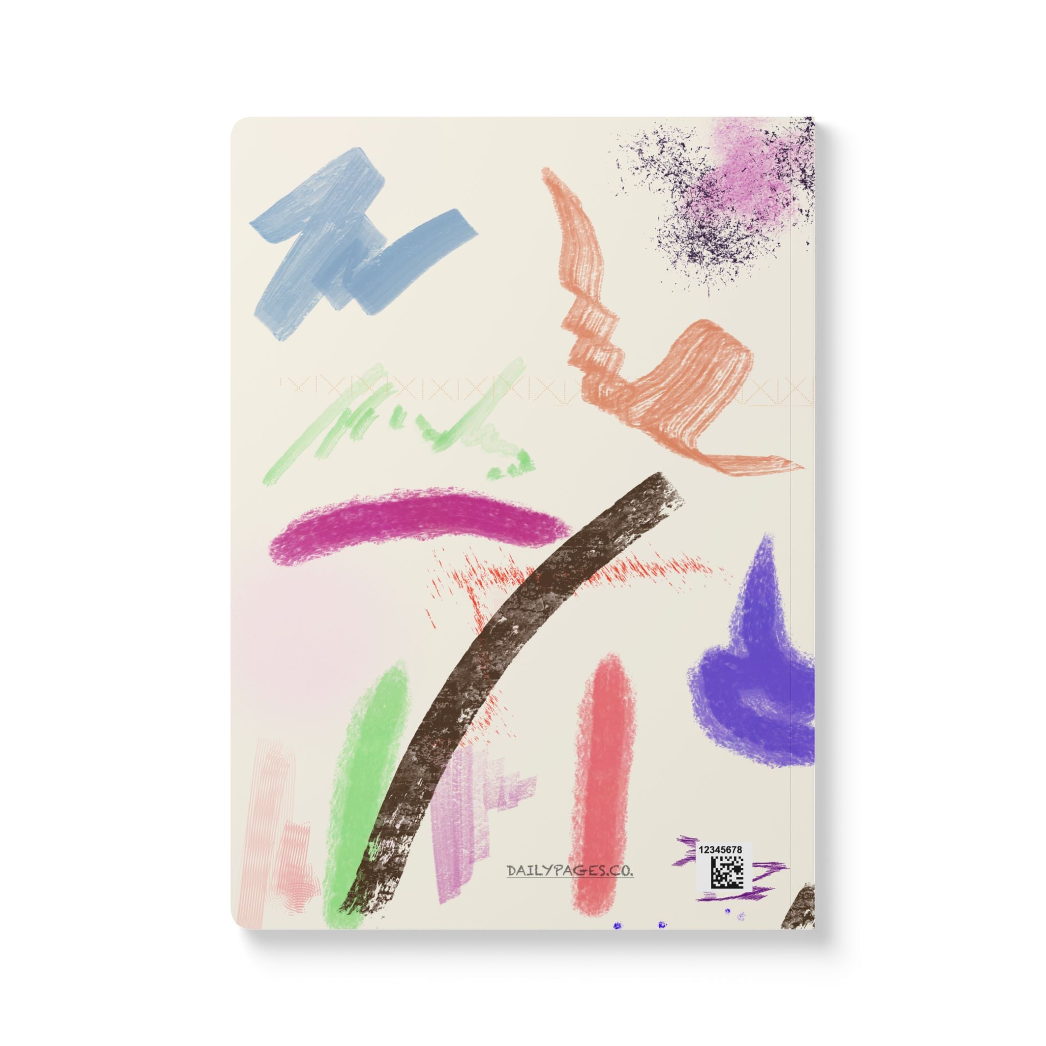 Art Journal Notebook with Calendar | Softcover Satin Finish | Journal