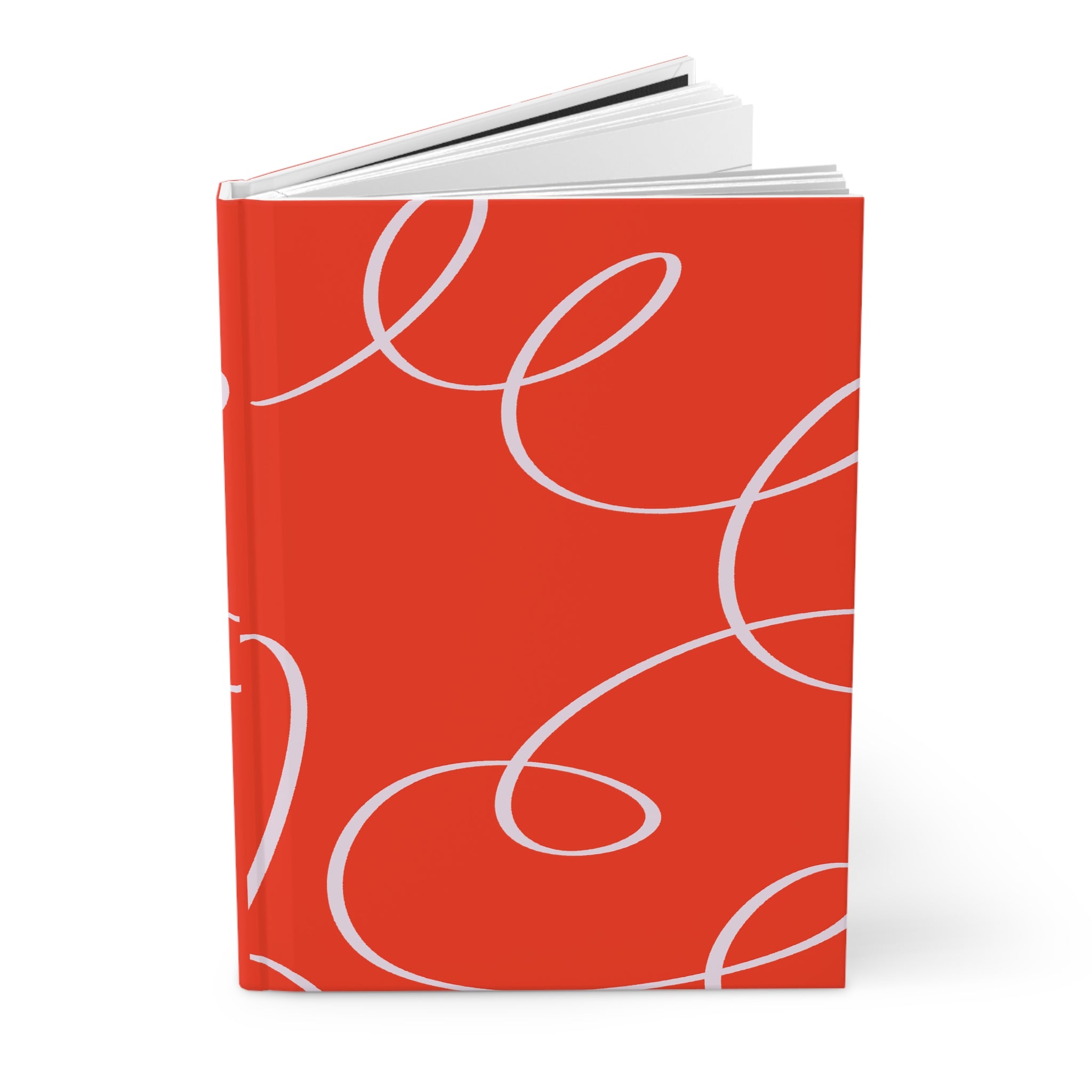 Red Scribble Hardcover Journal - Matte Notebook for Notes & Sketches | Journal