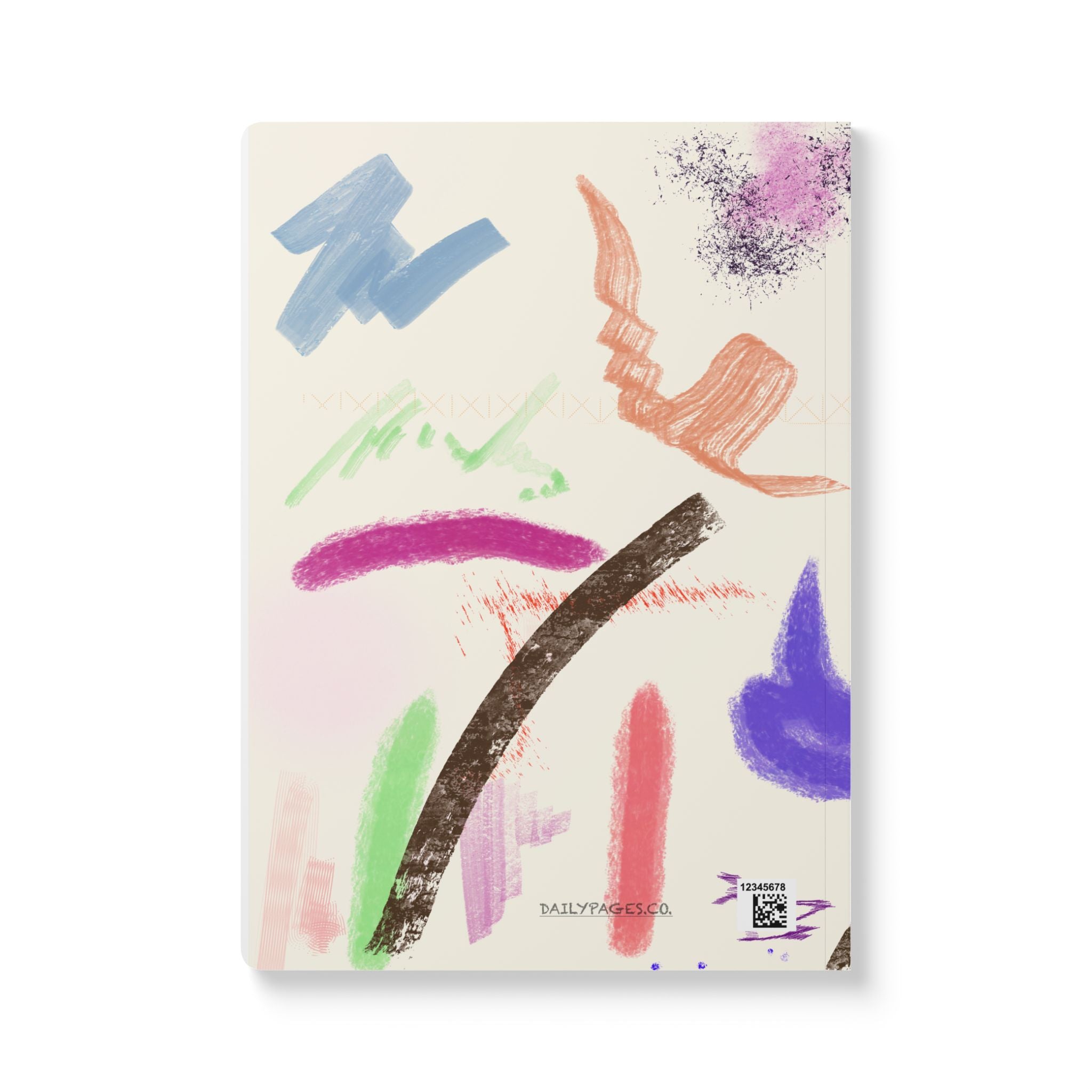 Art Journal Notebook with Calendar | Softcover Satin Finish | Journal